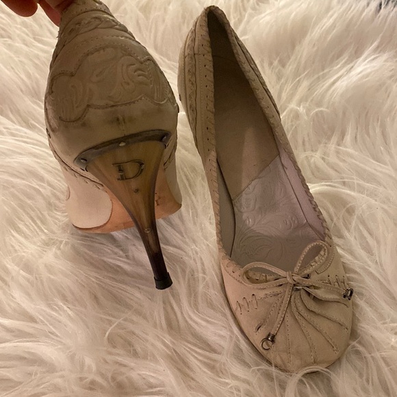 Dior cone shape heels